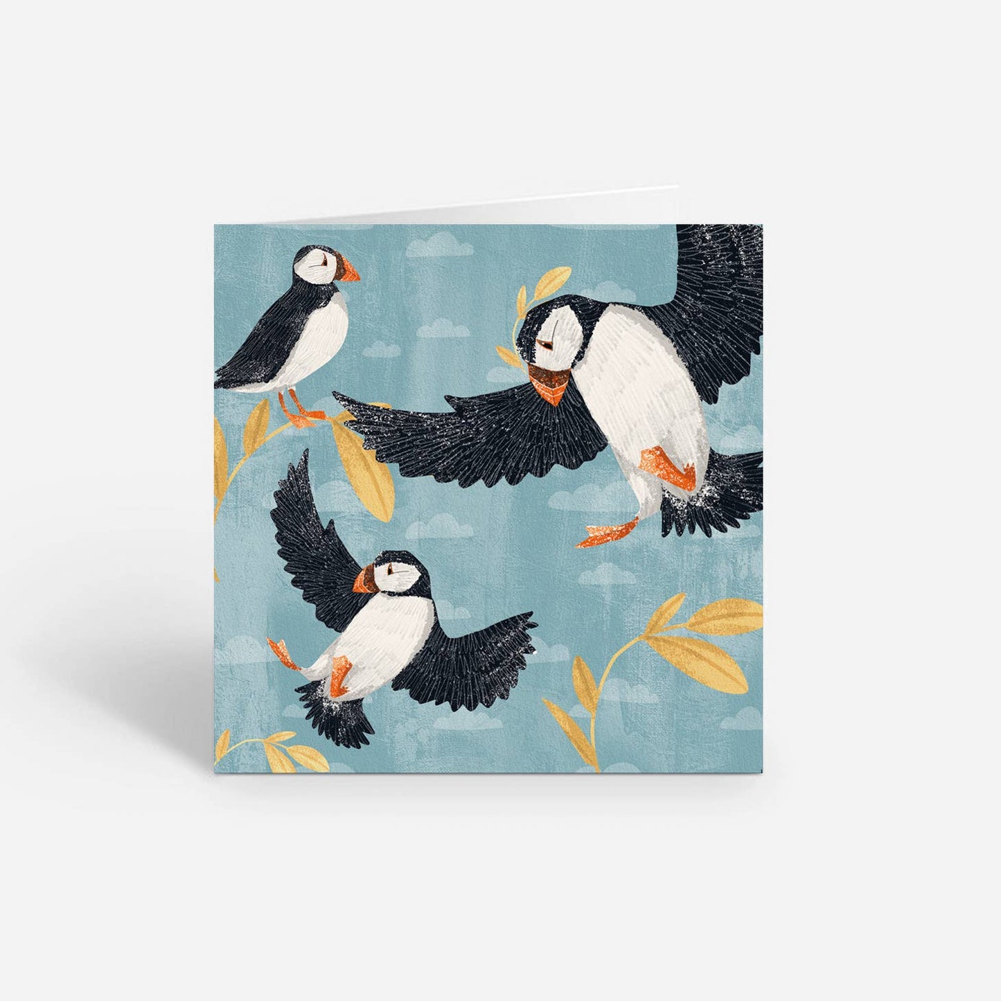 Puffins Card
