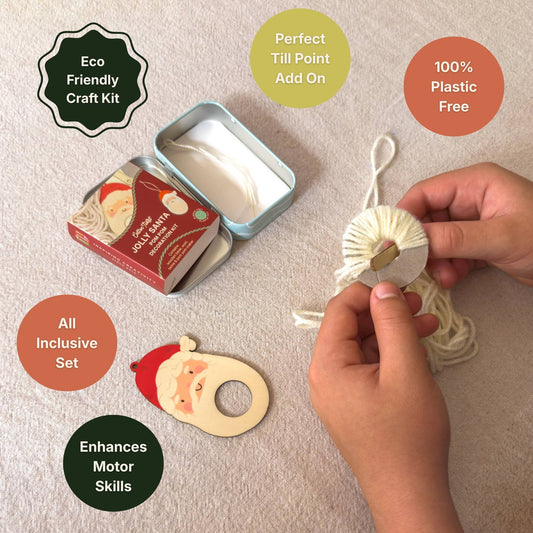 Pom Pom Santa Kit