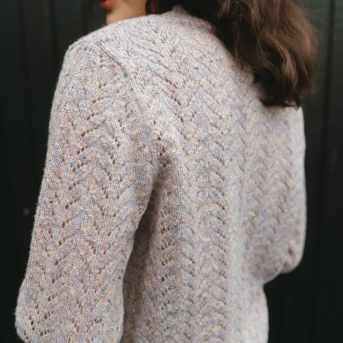 Norwick Lace Cardigan - Pansy