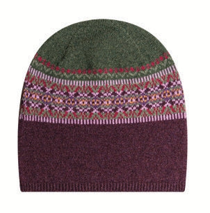 Alloa Beanie - Tyrian-Thistle