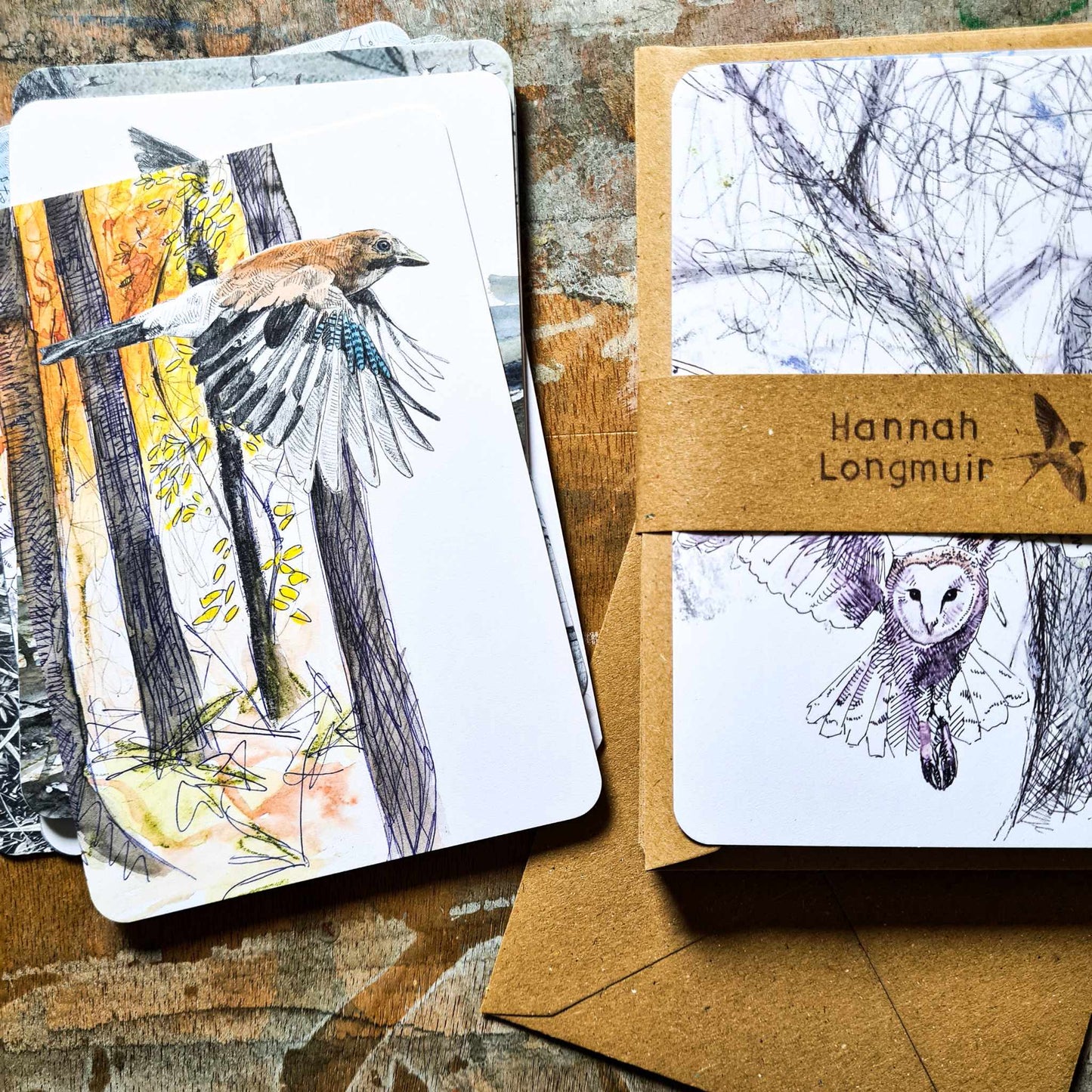 Into The Sky - 12 Postcards Pack