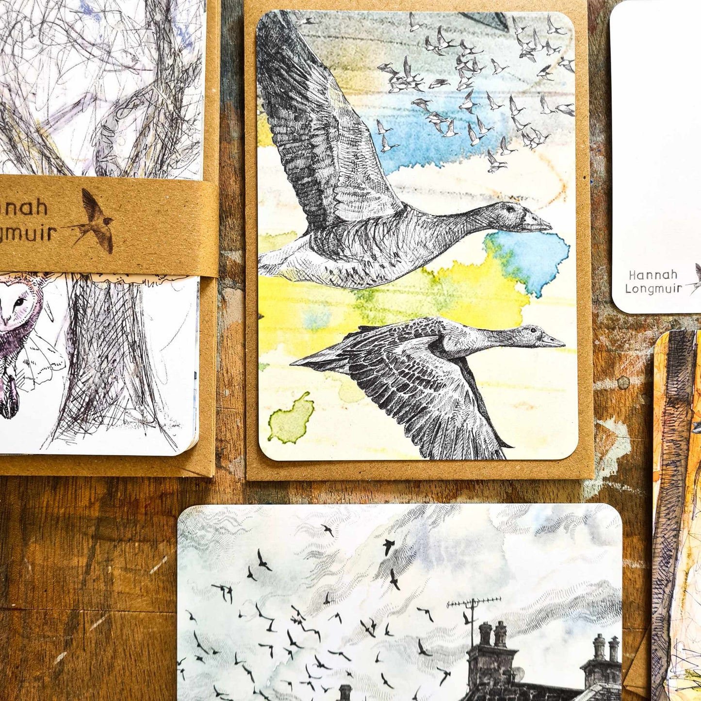 Into The Sky - 12 Postcards Pack