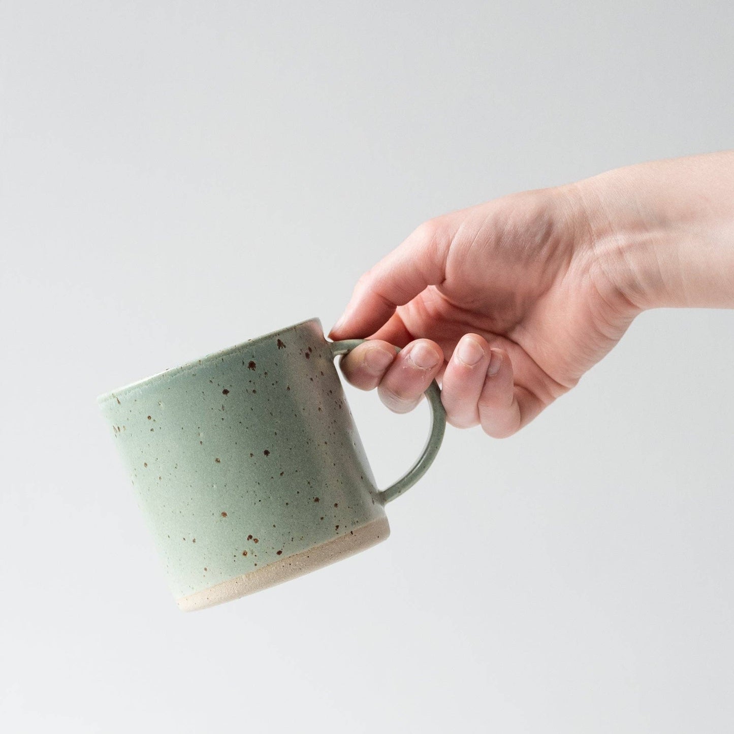 Mug - Celadon & Speckled