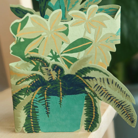 Plant Pot Greeting Card (Small)