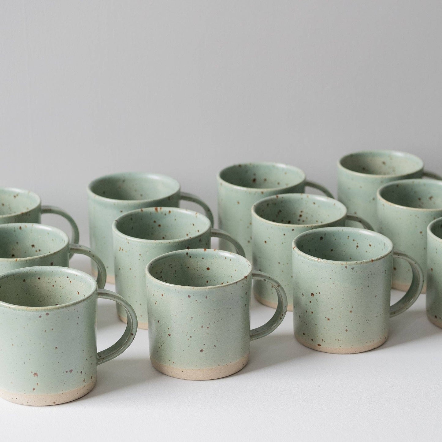 Mug - Celadon & Speckled