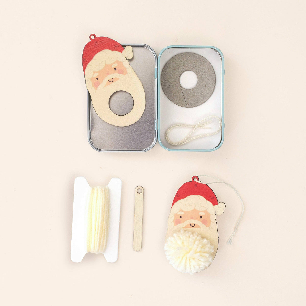 Pom Pom Santa Kit