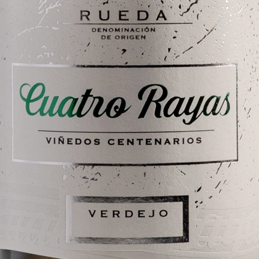 Cuatro Rayas, Viñedos Centenarios Verdejo, DO Rueda, Spain, 2023