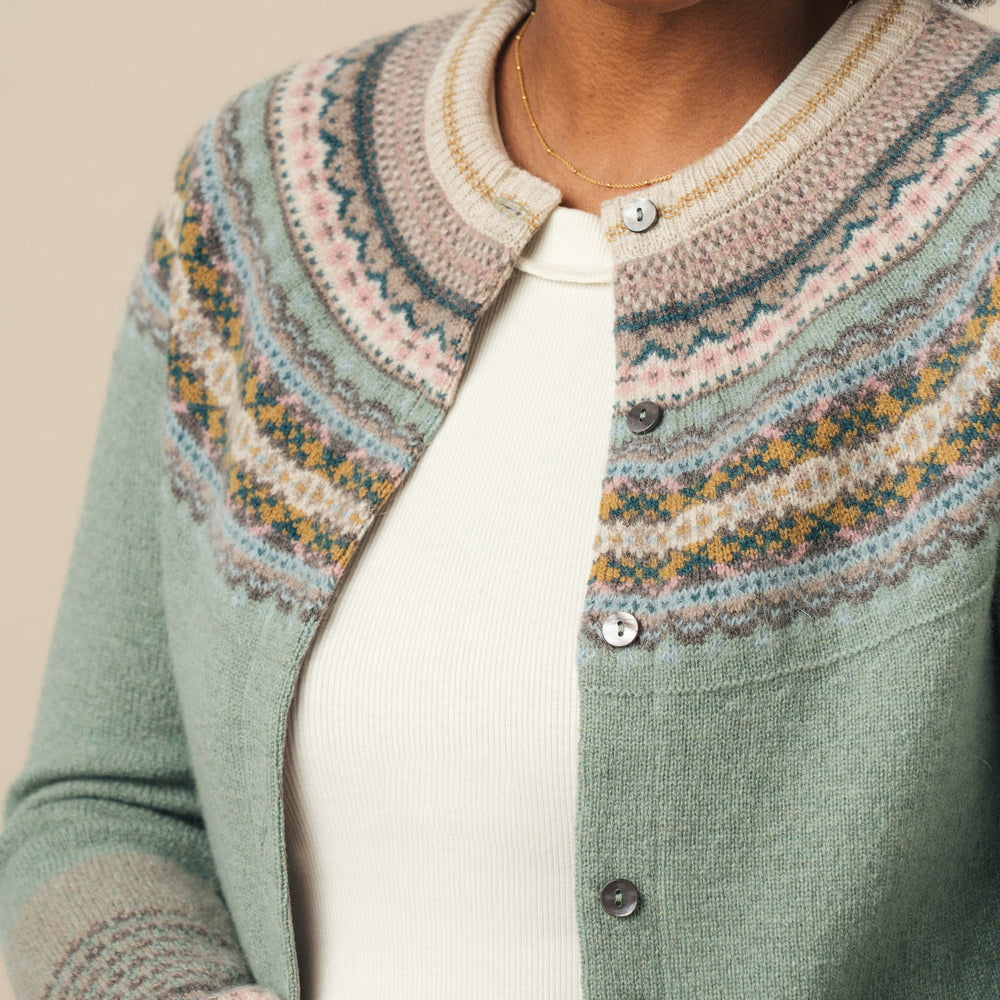 Alpine Cardigan - Sage
