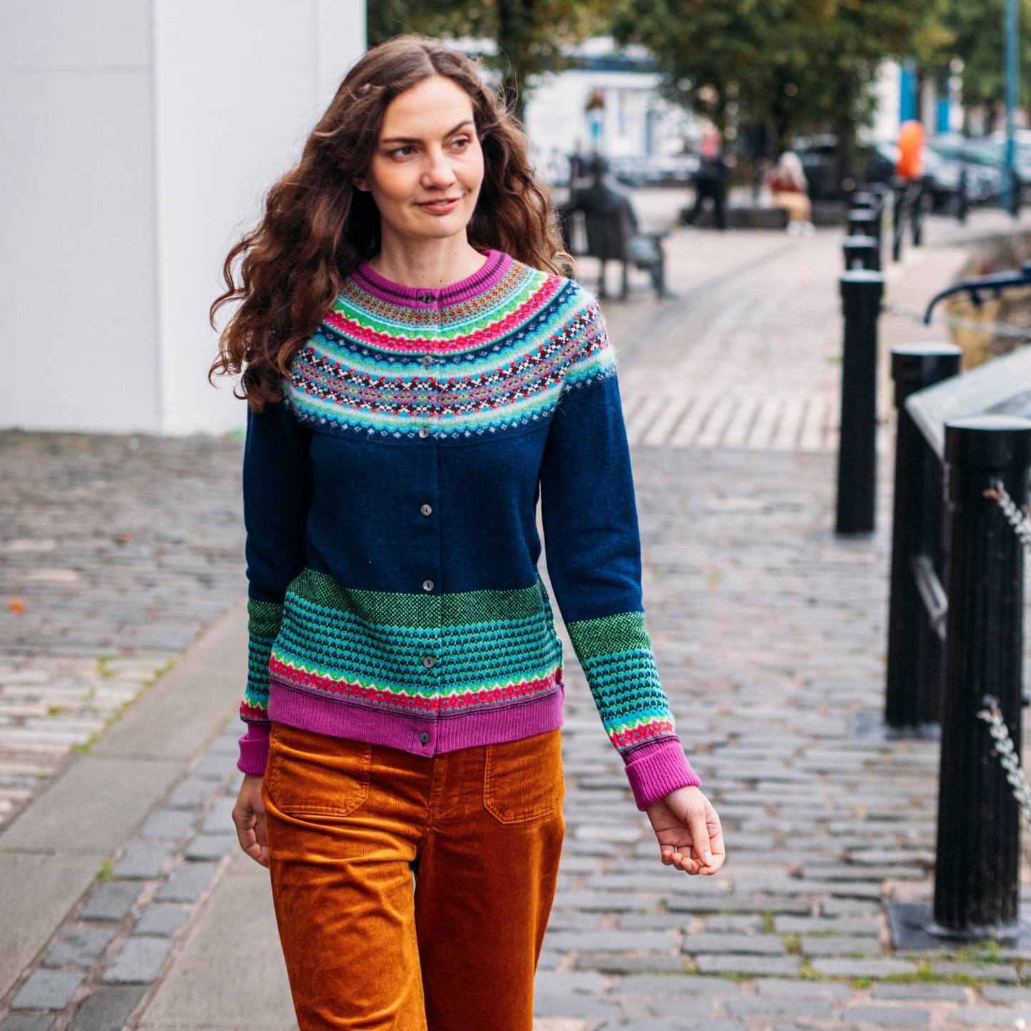 Alpine Cardigan - Tango