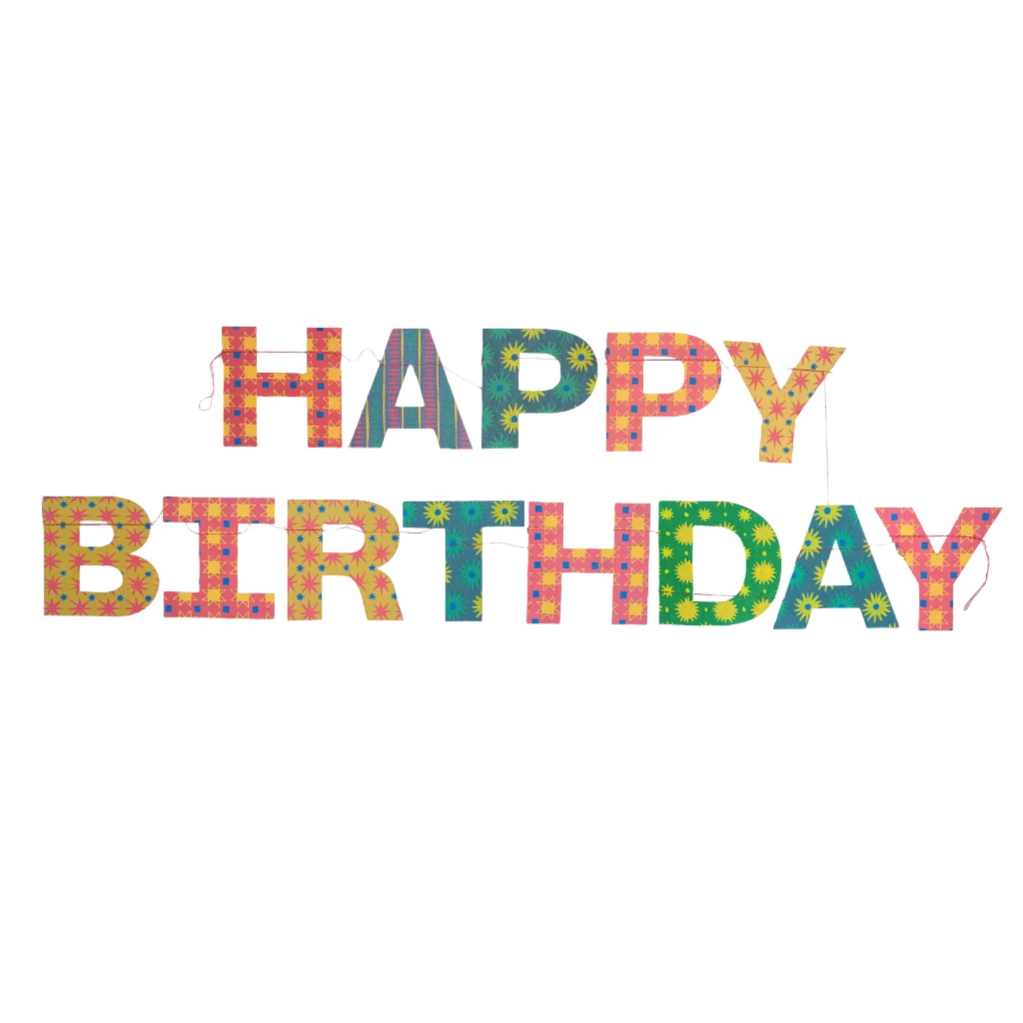 Happy Birthday Garland