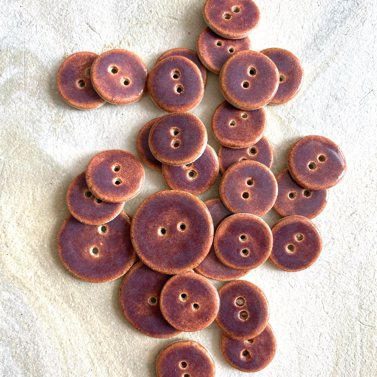 Ceramic Buttons - Bramble