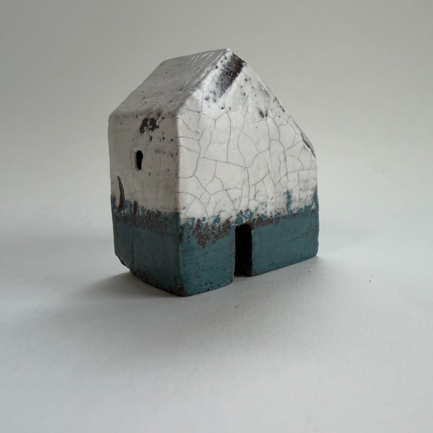 Large Croft House - White & Blue