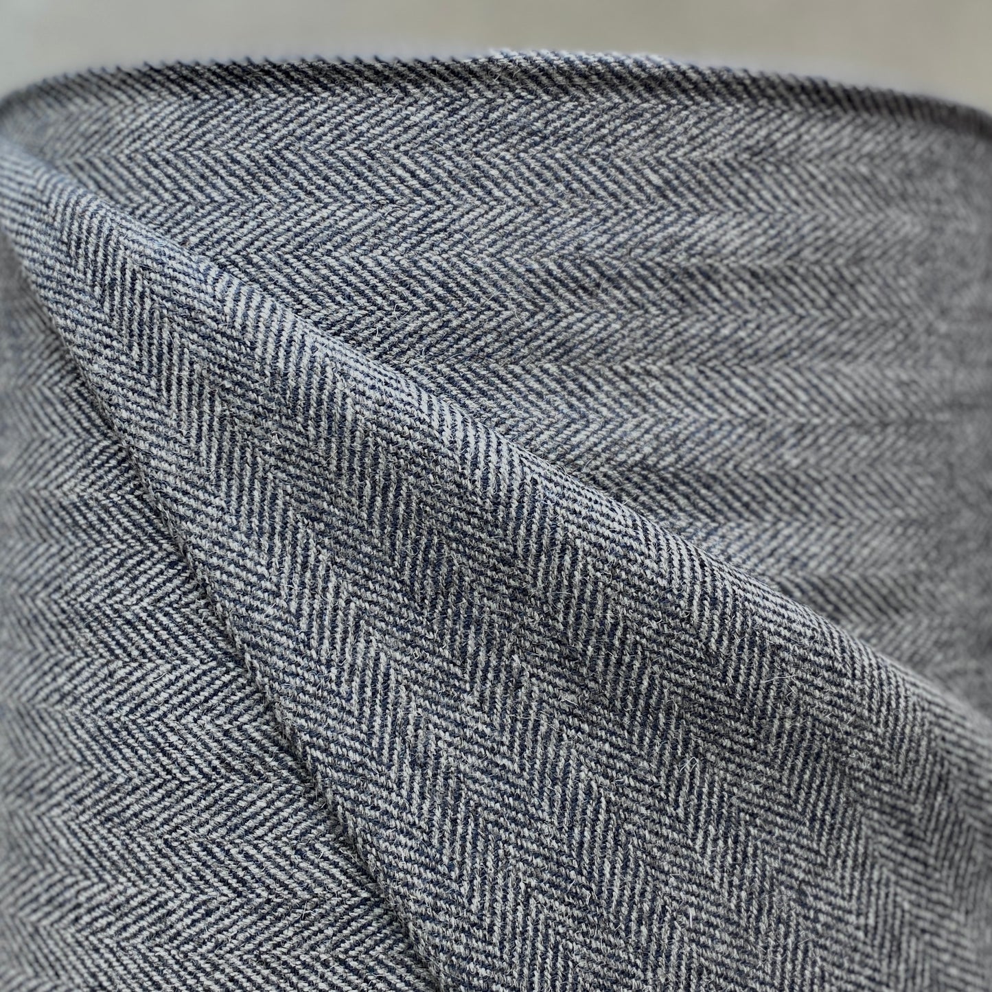 Herringbone - Silver/Basalt