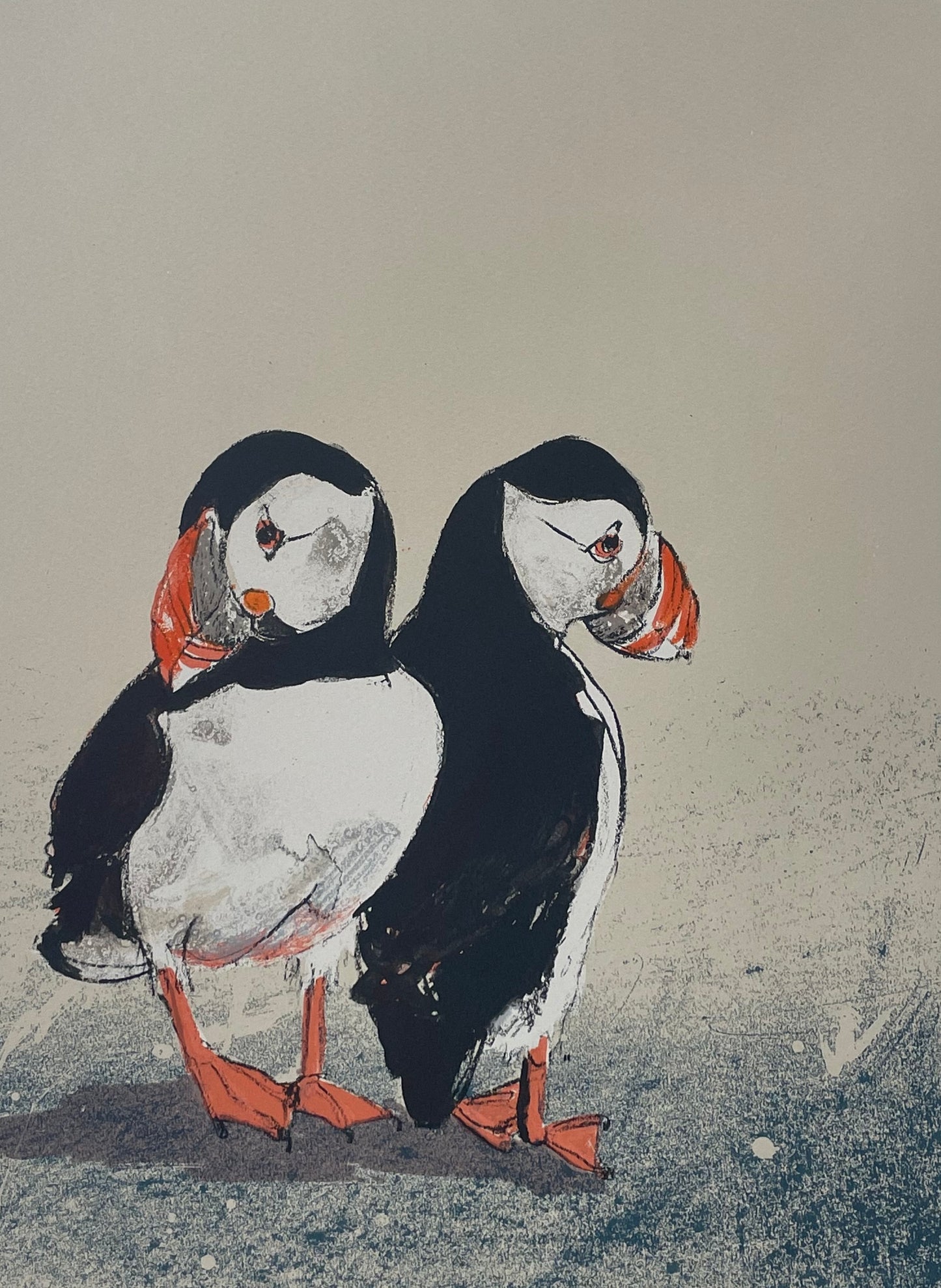 'Two of a Kind' Original Screen Print