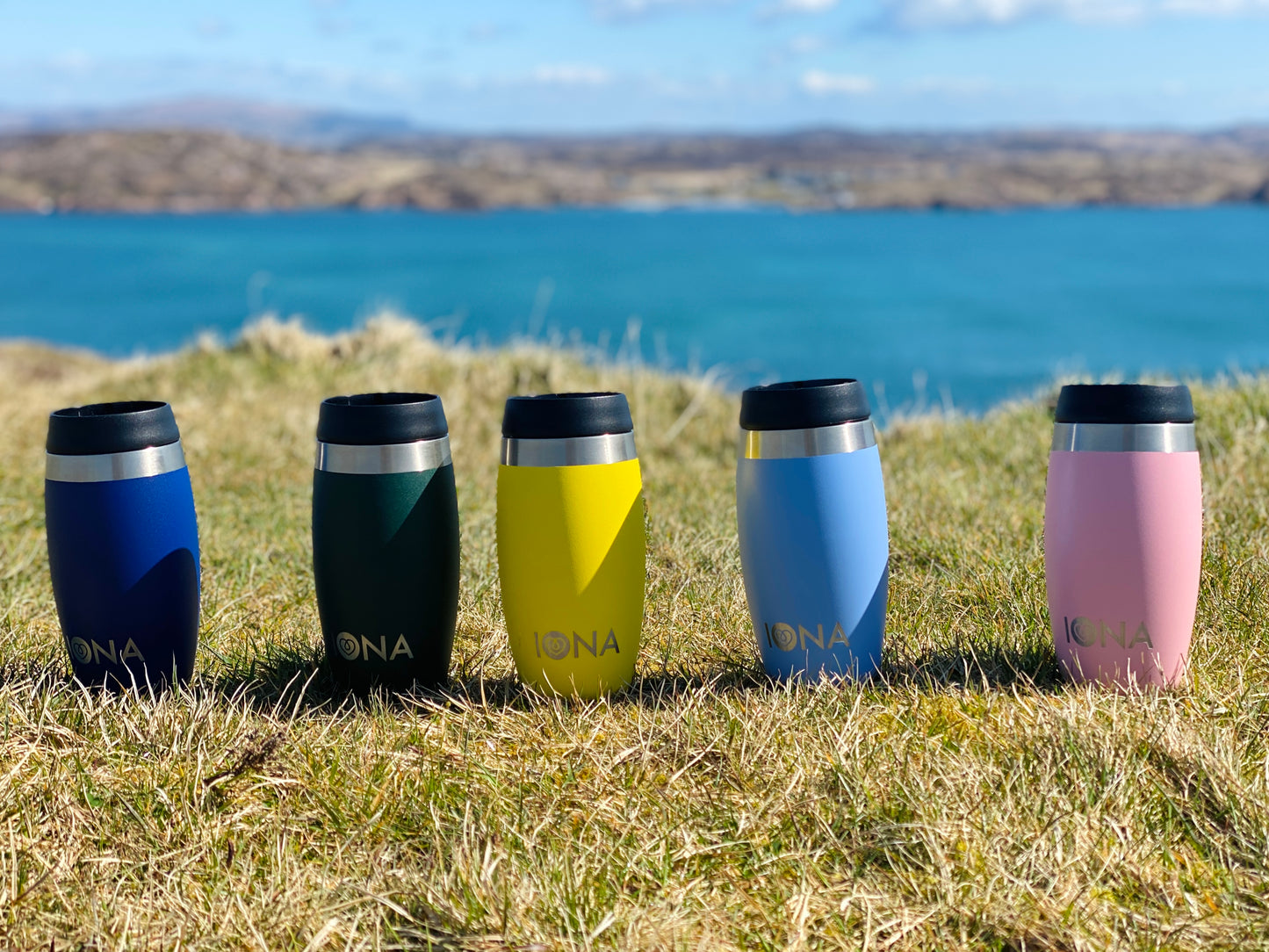 Iona Travel Mug - Blue