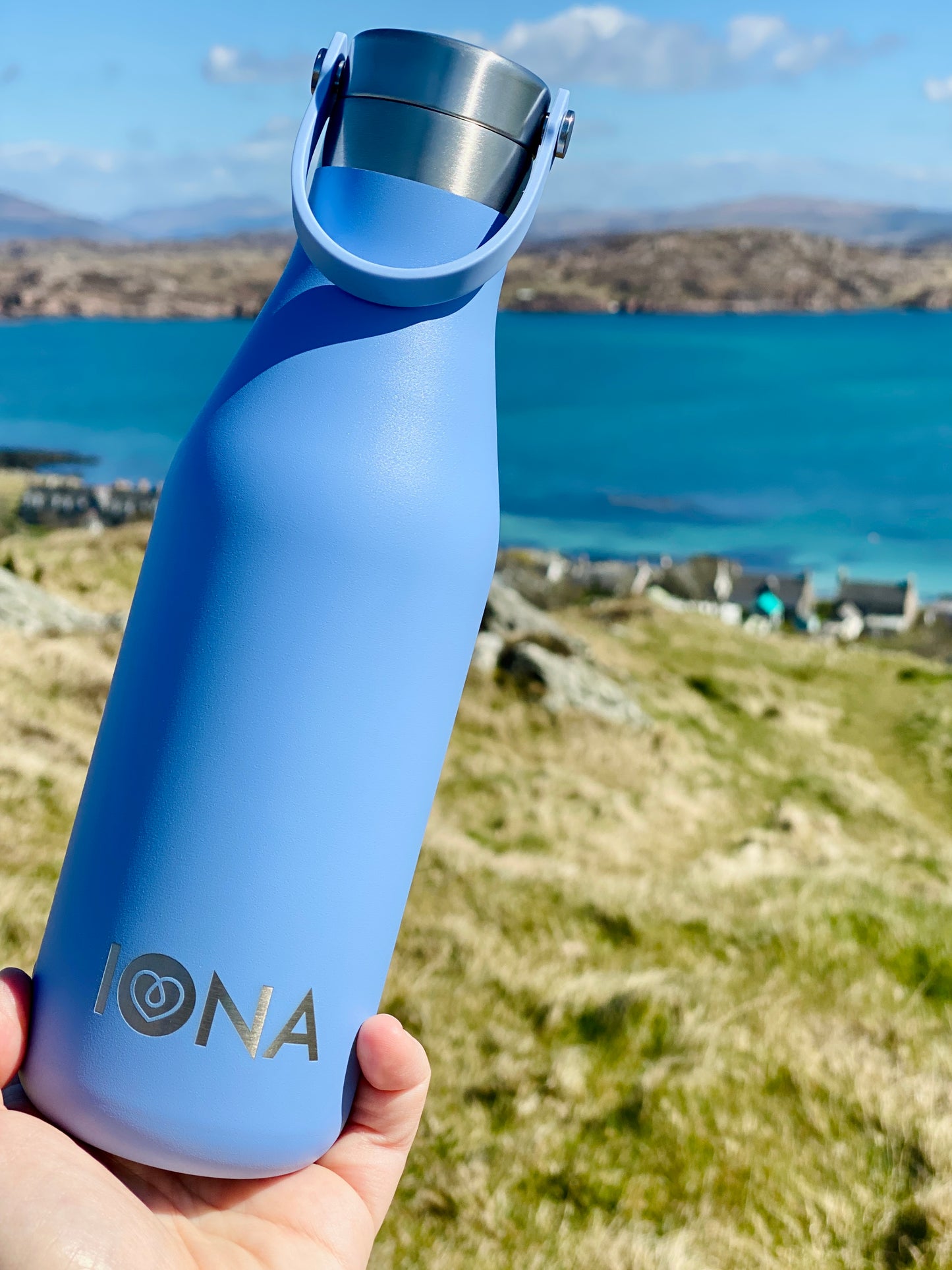 Iona Water Bottle - Blue