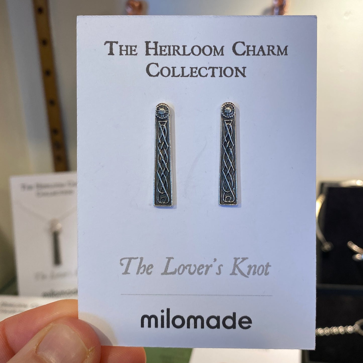 Lover's Knot Drop Earrings