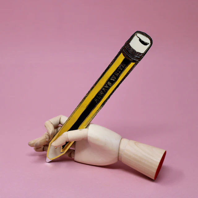 Pencil Bookmark - Black