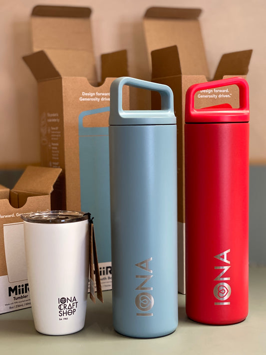 Iona Water Bottle - Red