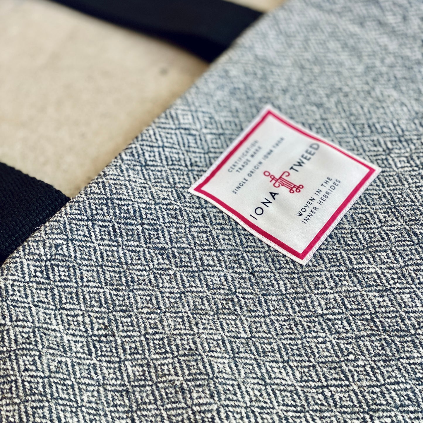 Iona Tweed Project Bag