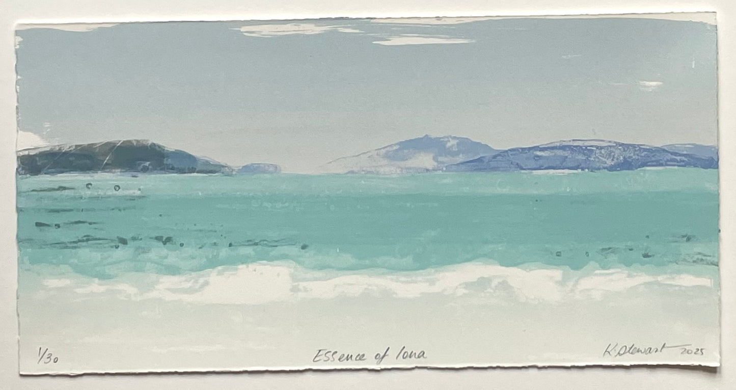 'Essence of Iona' Original Screen Print