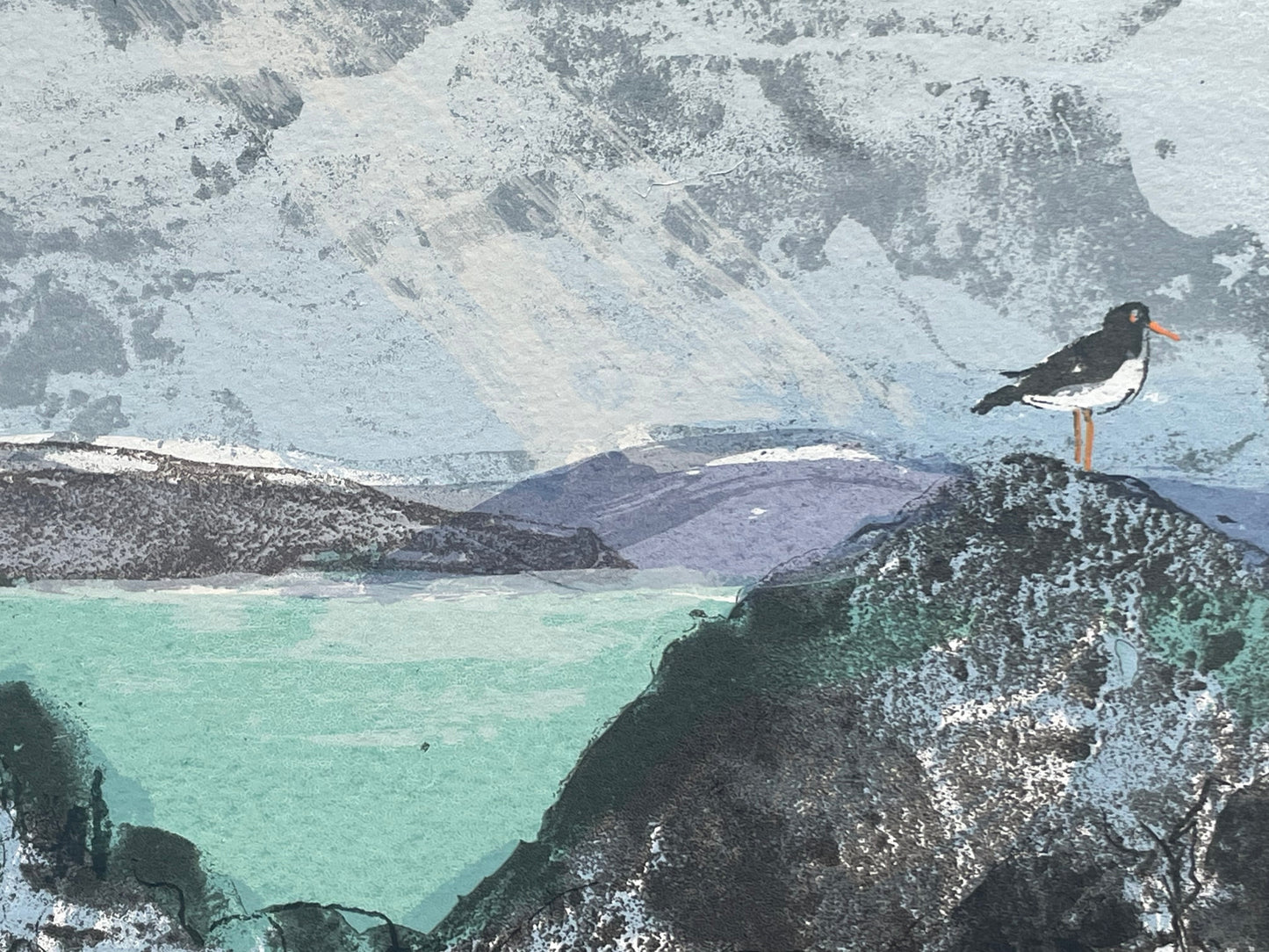'Mull from Iona' Original Screen Print