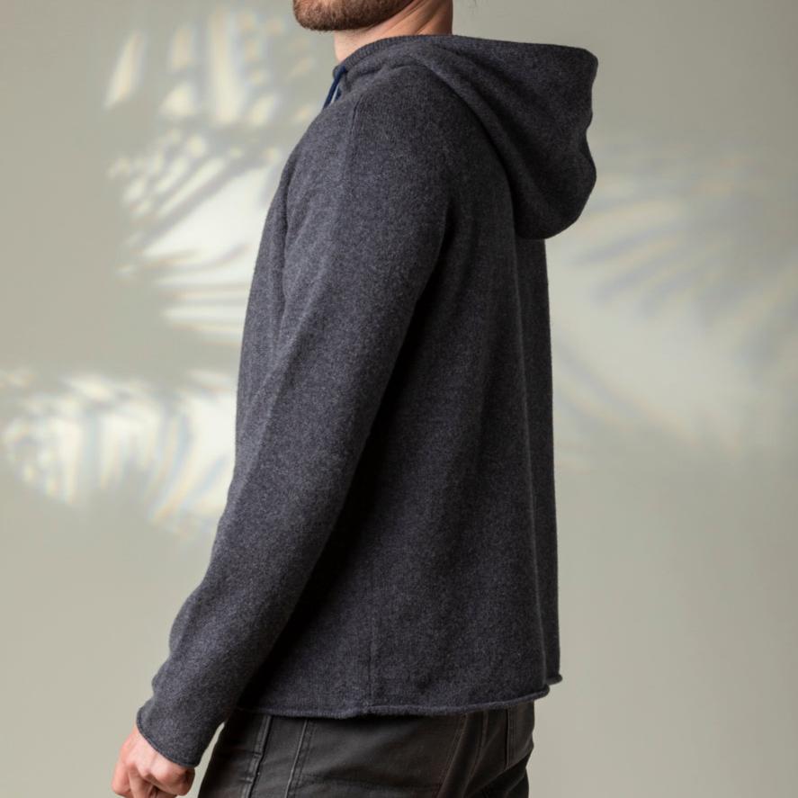 Corry Hoody Sweater - Metallic