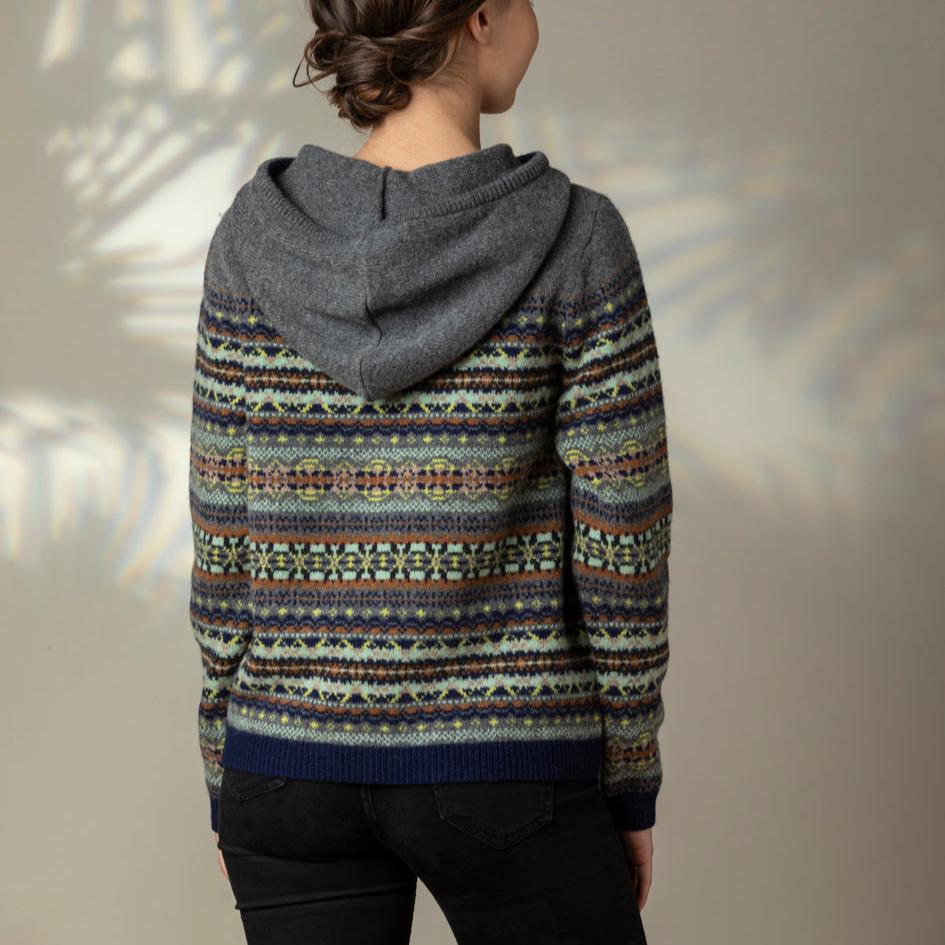 Kinross Hoody Sweater - Garnet