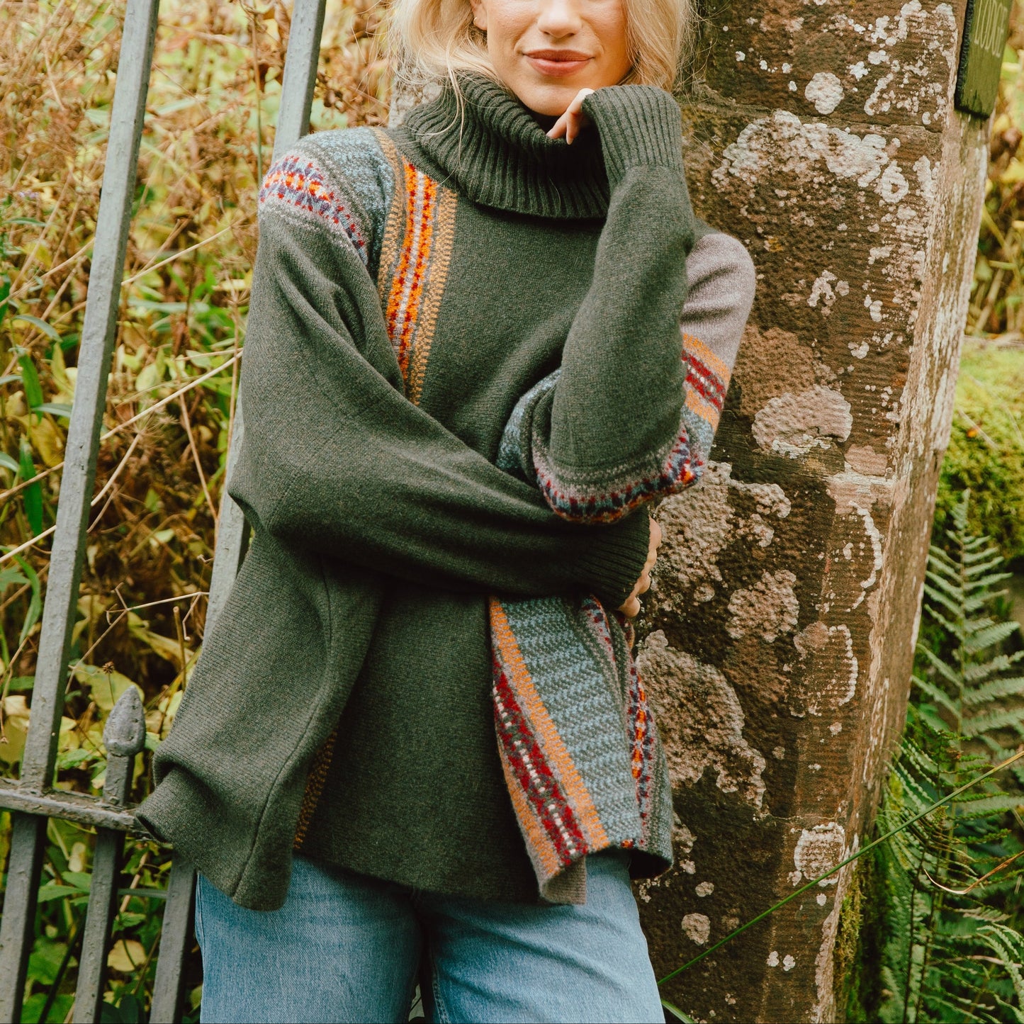 Montrose Cowl Sweater - Bracken