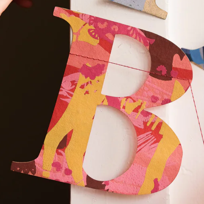 Happy Birthday Garland - Red