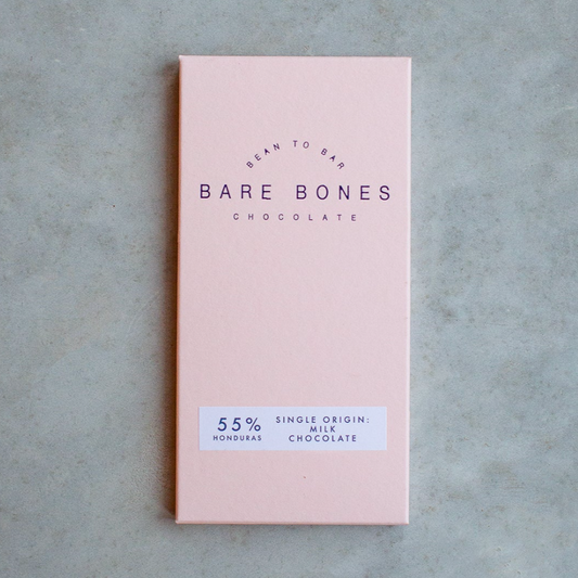 Bare Bones Chocolate - 55% Honduras Milk