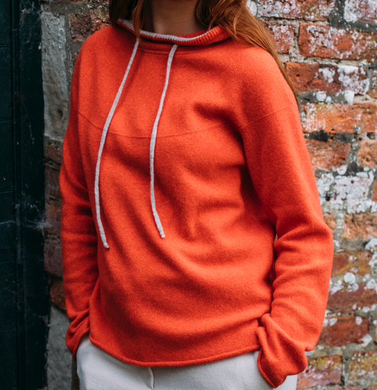 Corry Hoody Sweater - Inferno