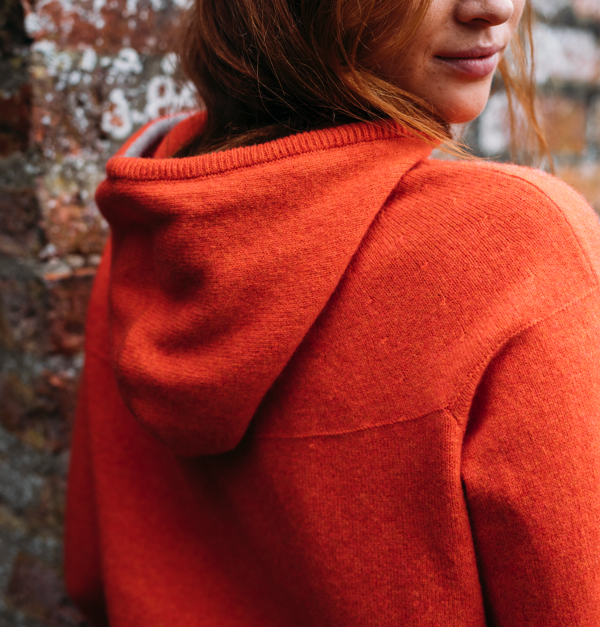 Corry Hoody Sweater - Inferno