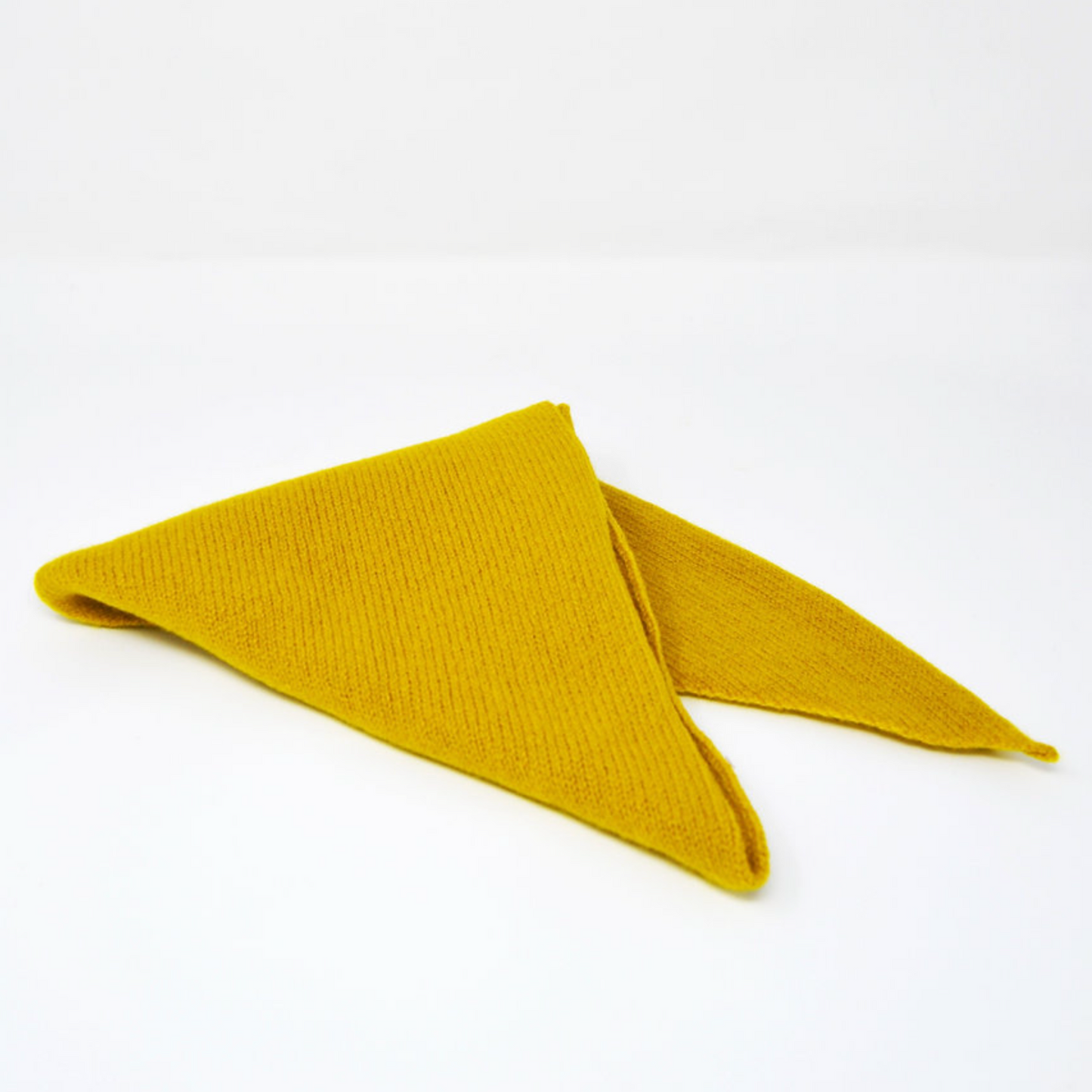 Lambswool Neckerchief - Mustard