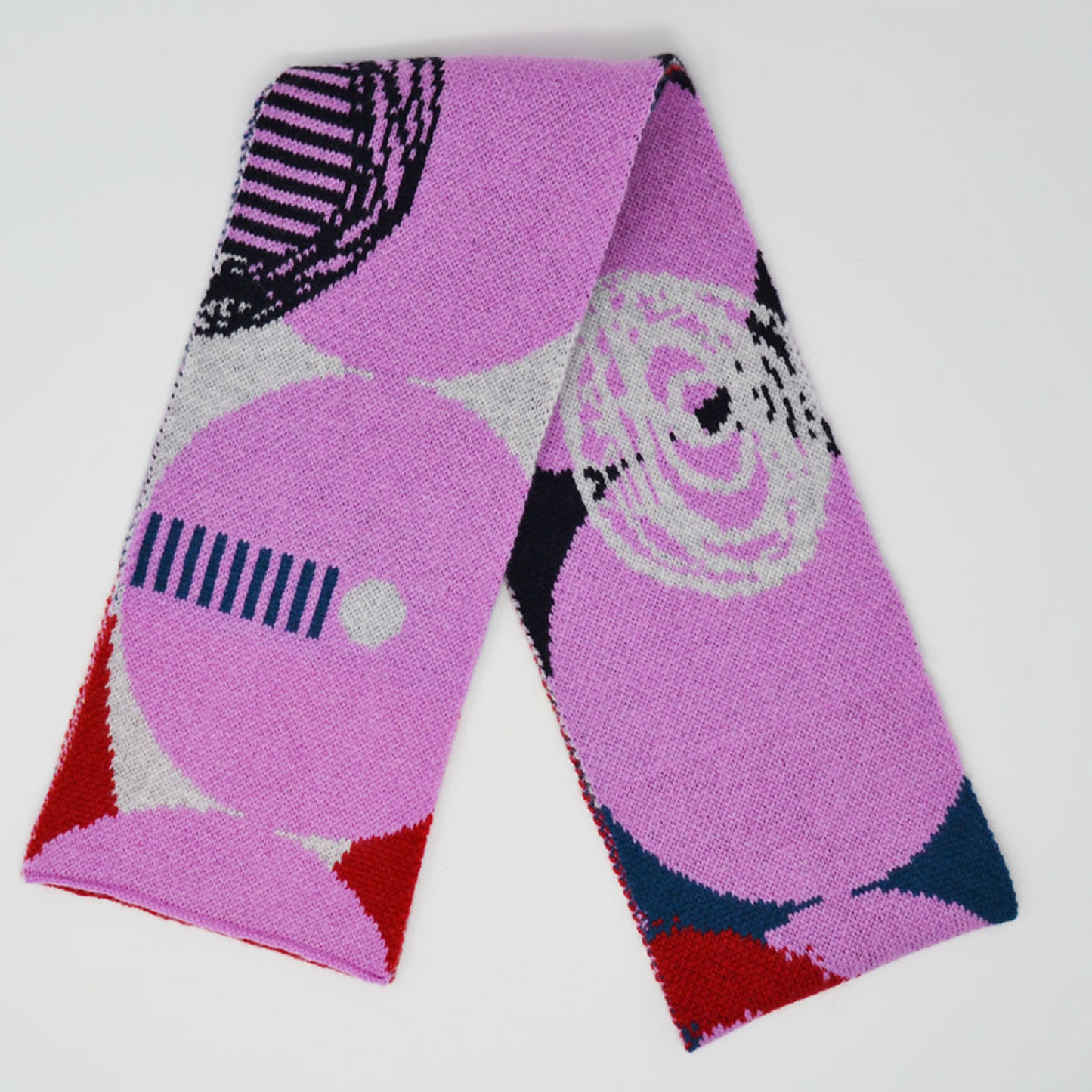 Bead Scarf - Pink