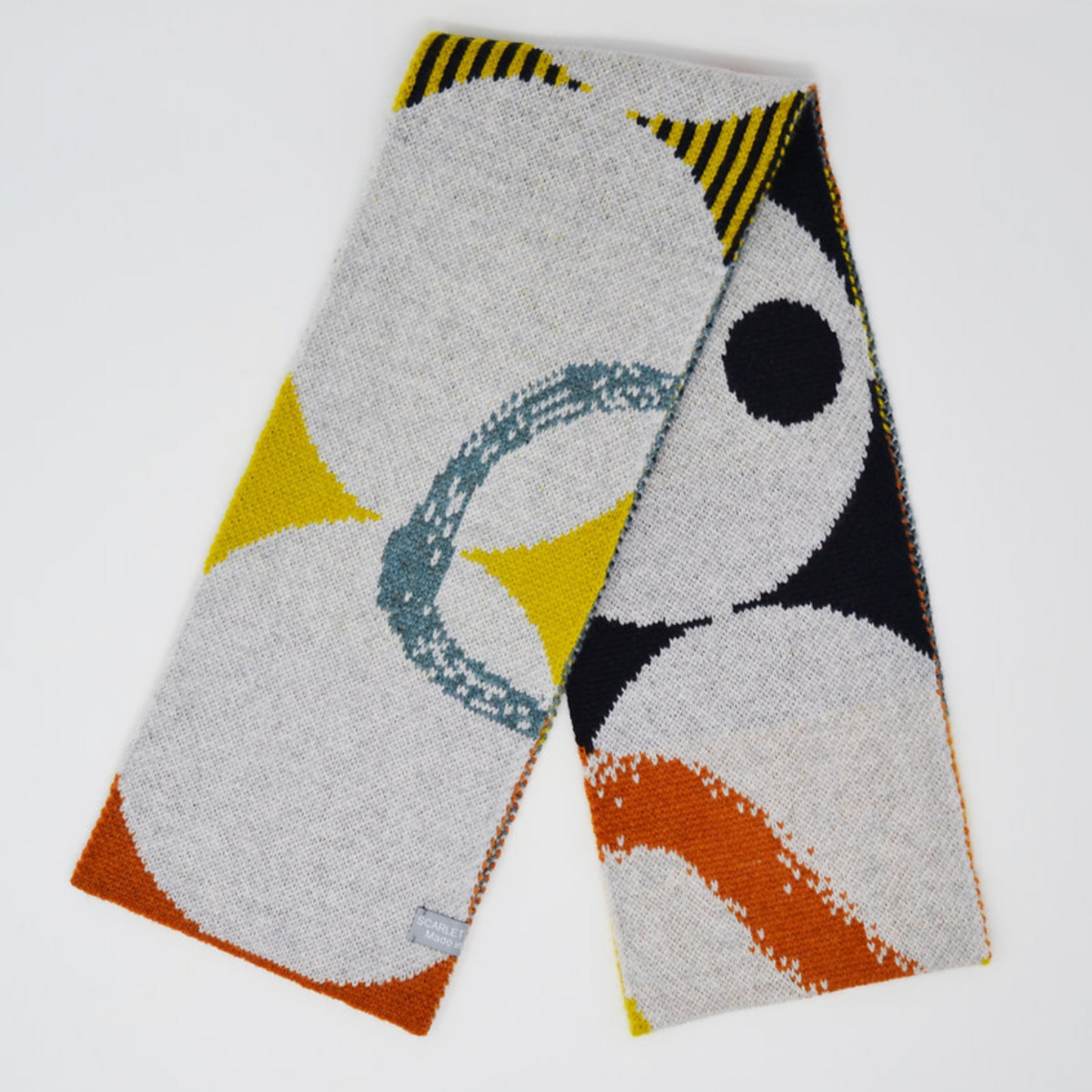 Bead Scarf - Grey