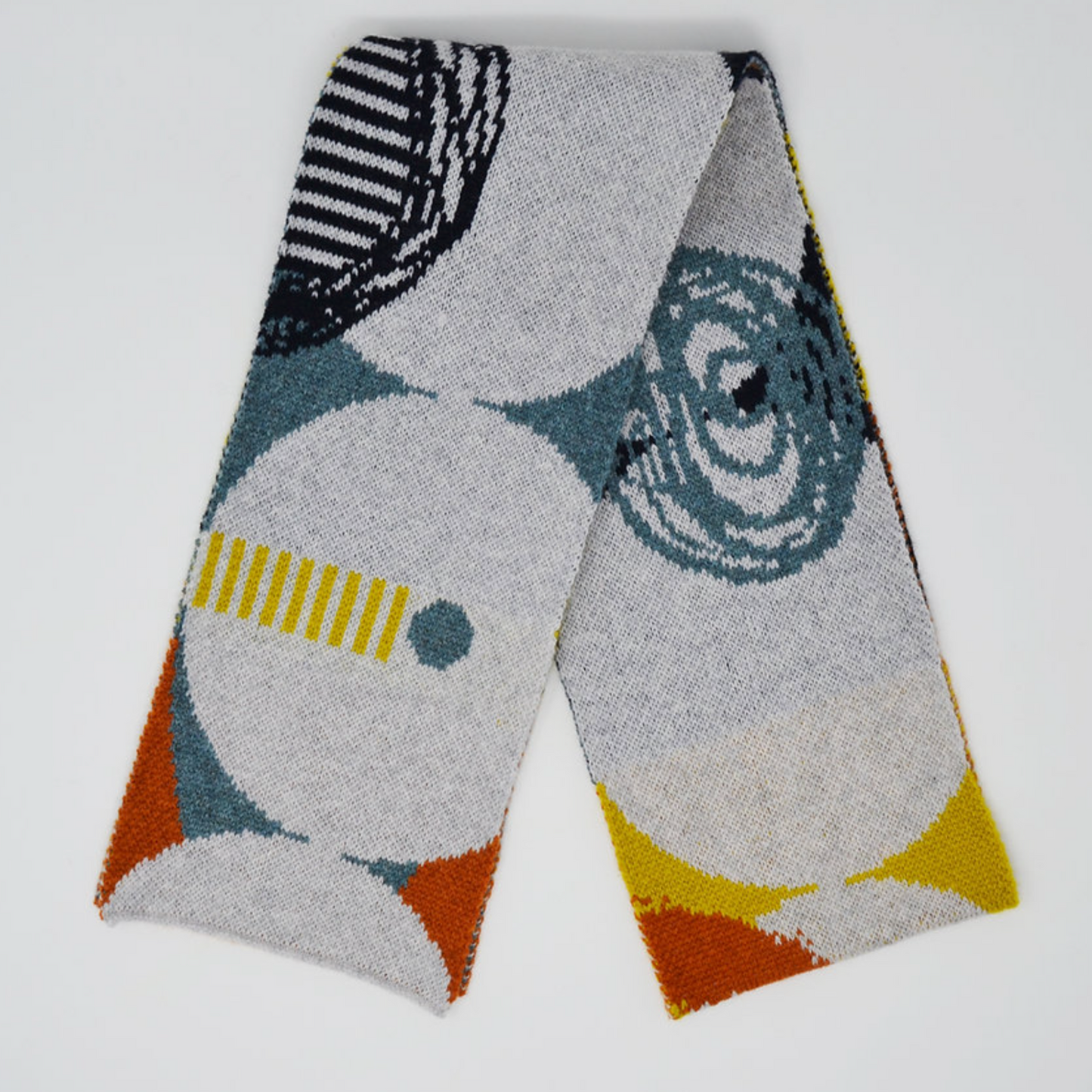 Bead Scarf - Grey