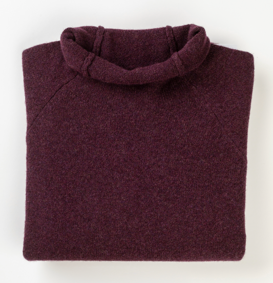 Corry Raglan Sweater - Blackgrape