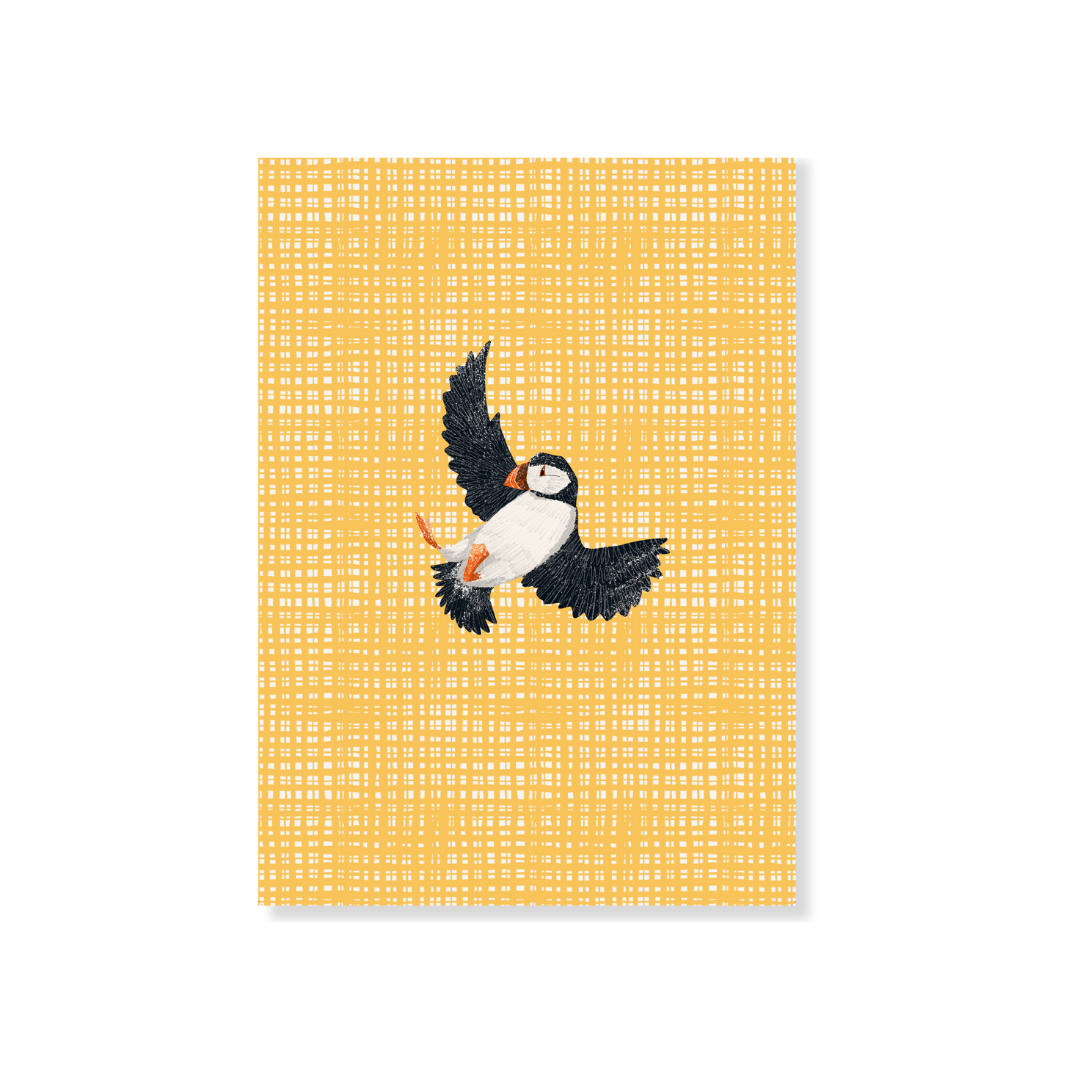 Puffin A4 Print