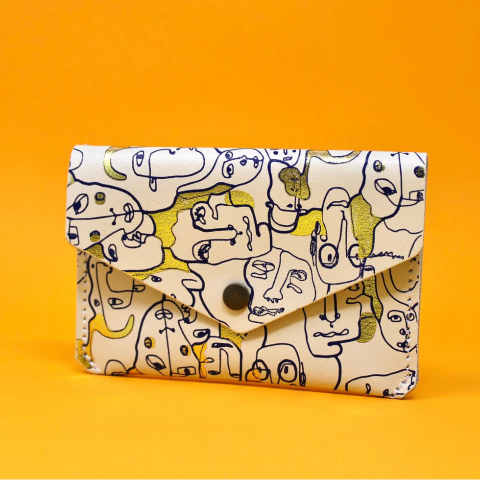 Many Faces Purse - Cream