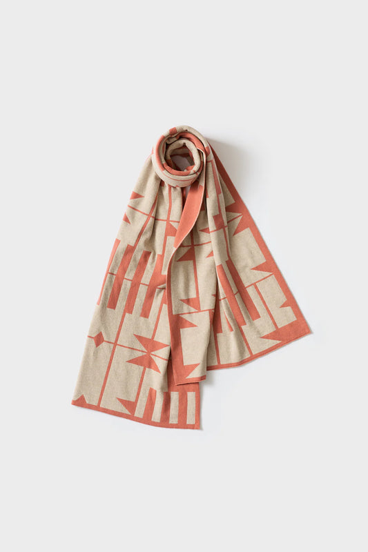 Keel Scarf - Rosehip & Oatmeal