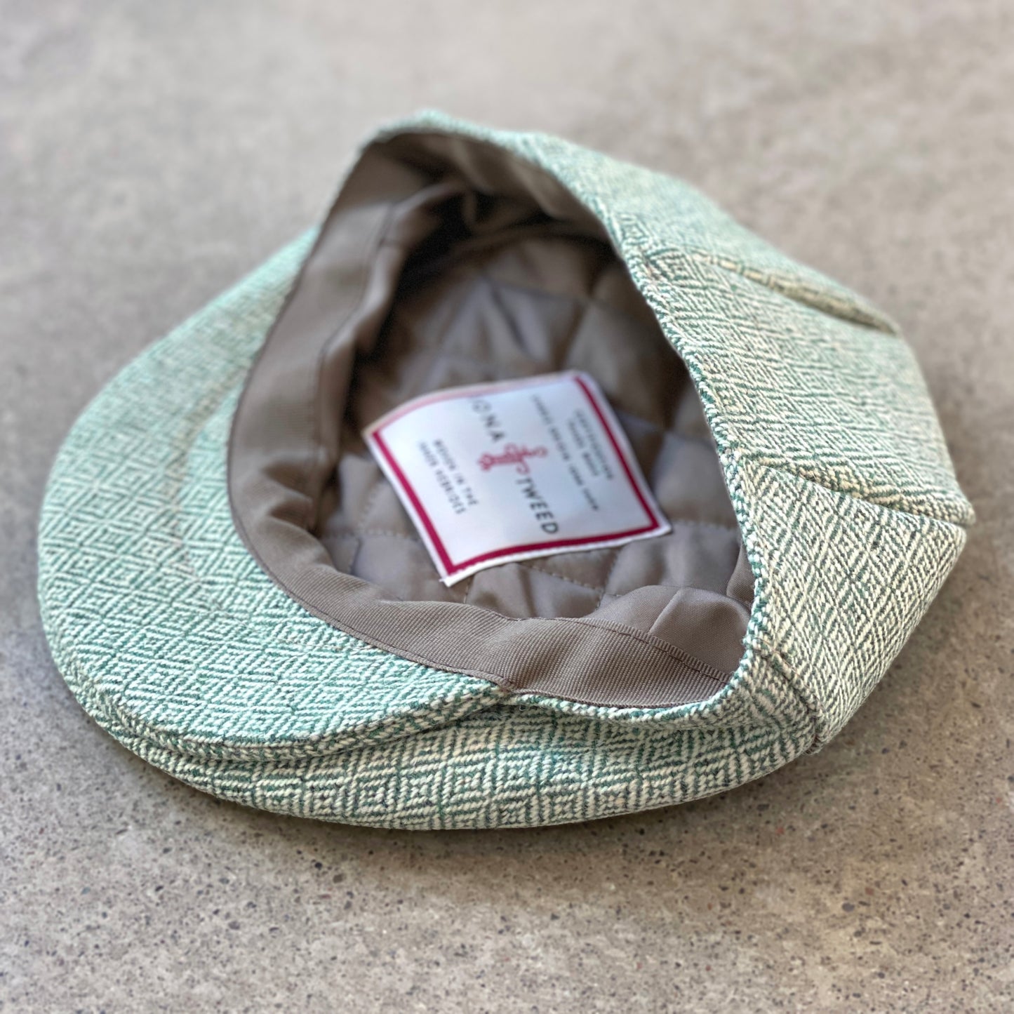 Iona Tweed Bunnet - Blawlowan Diamond Twill