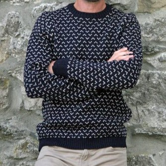 Navy Saxon Jumper