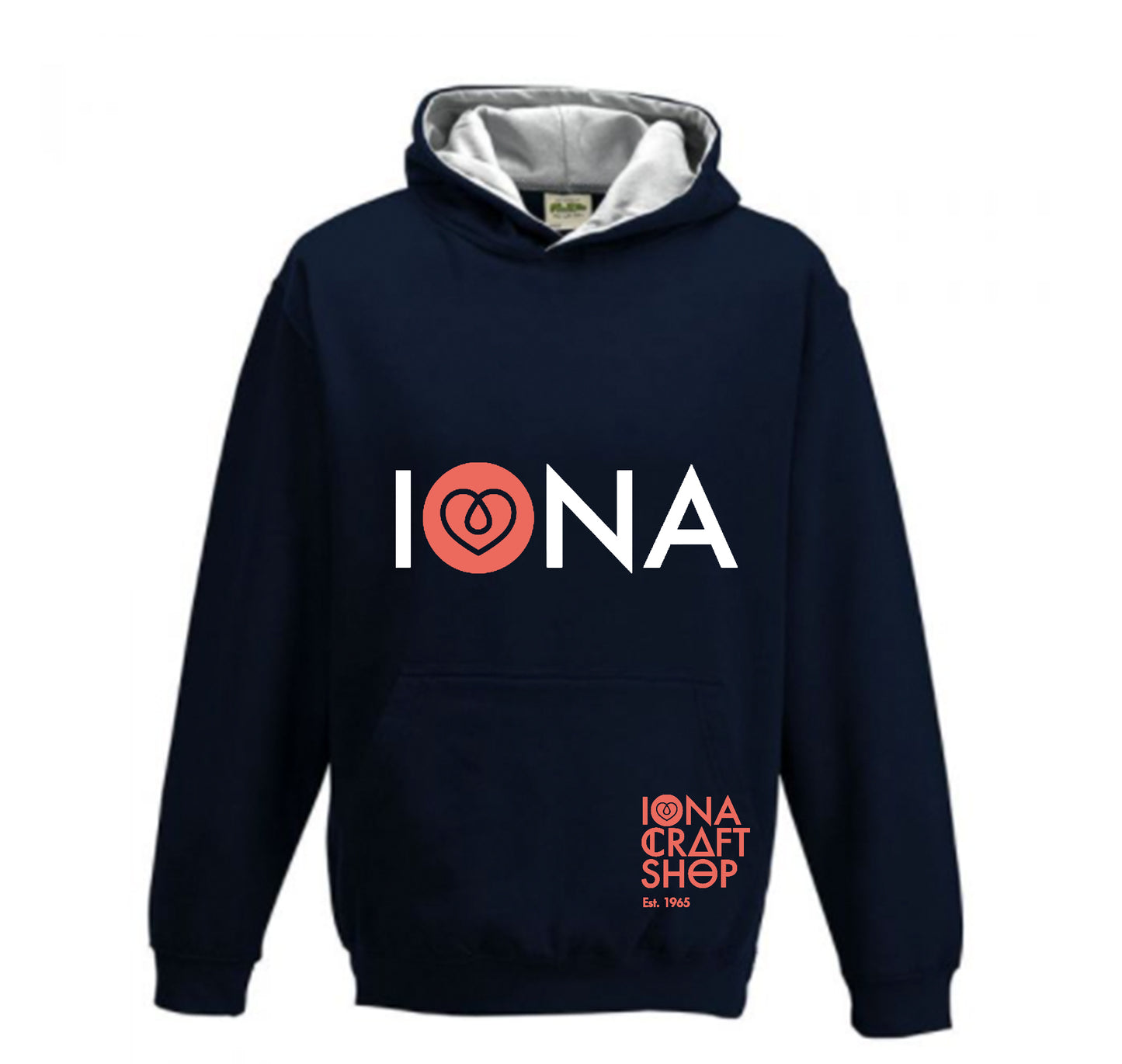 Kids Hoodie - Navy
