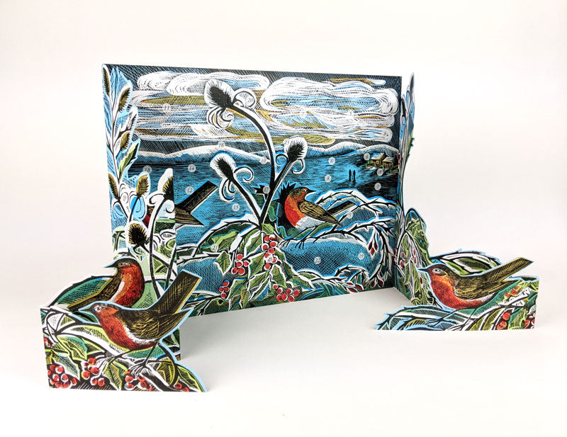 Mid Winter Robin Advent Calendar