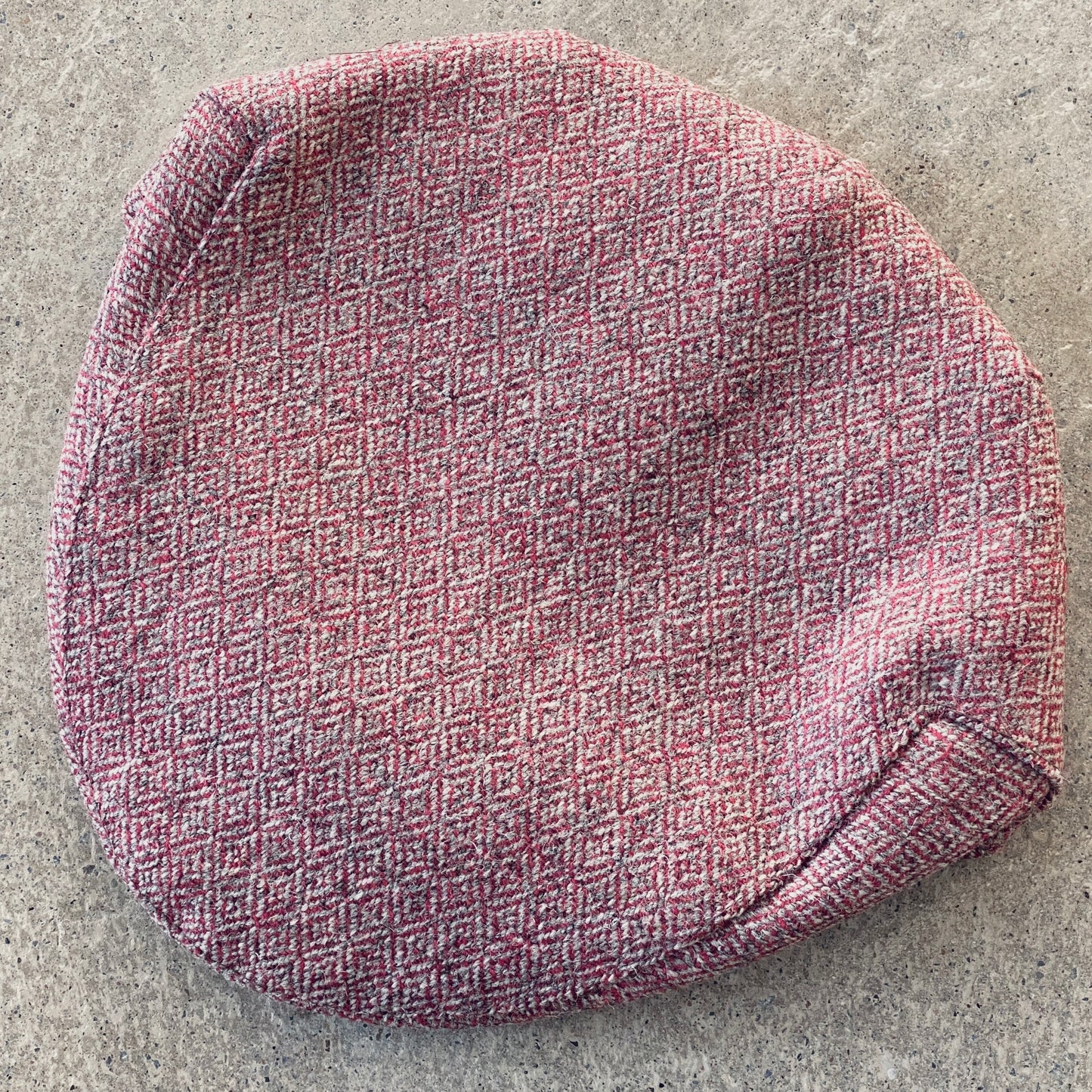 Iona Tweed Bunnet - Rock Pink Diamond Twill