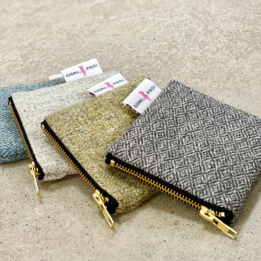 Iona Tweed Coin Purse - Small