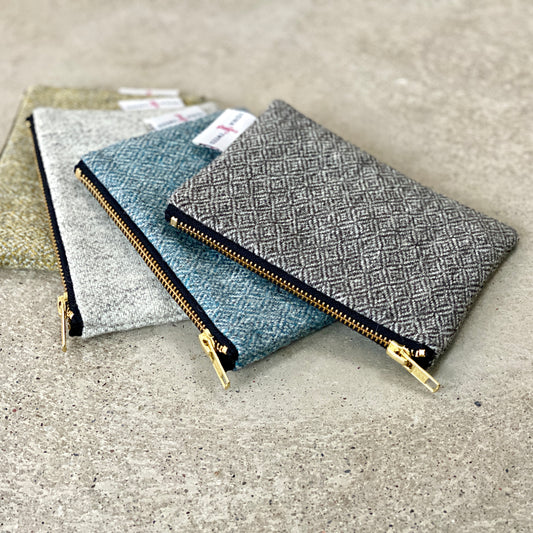 Iona Tweed Coin Purse - Large