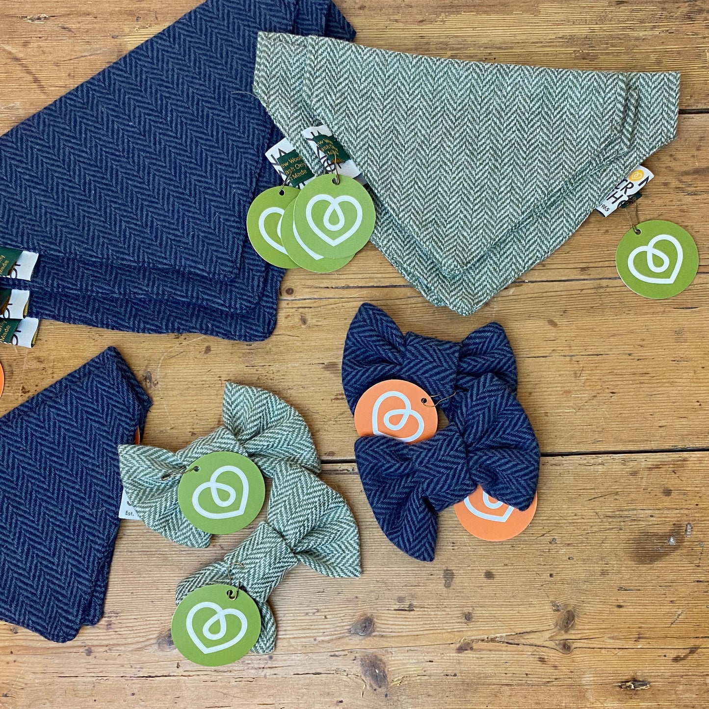 Dog Collar Tweed Accessories