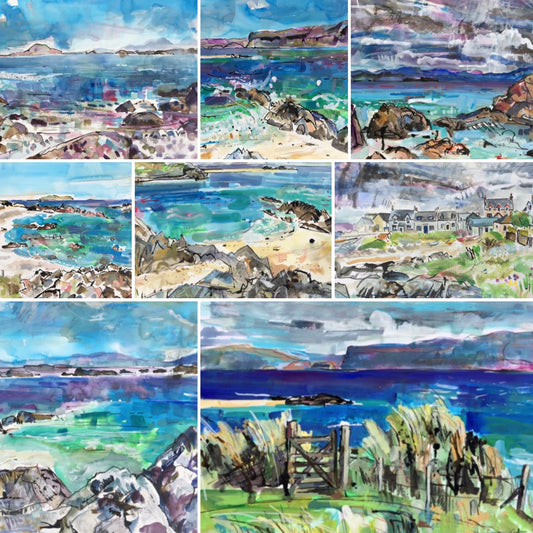 Iona Greetings Cards by Clare Arbuthnott